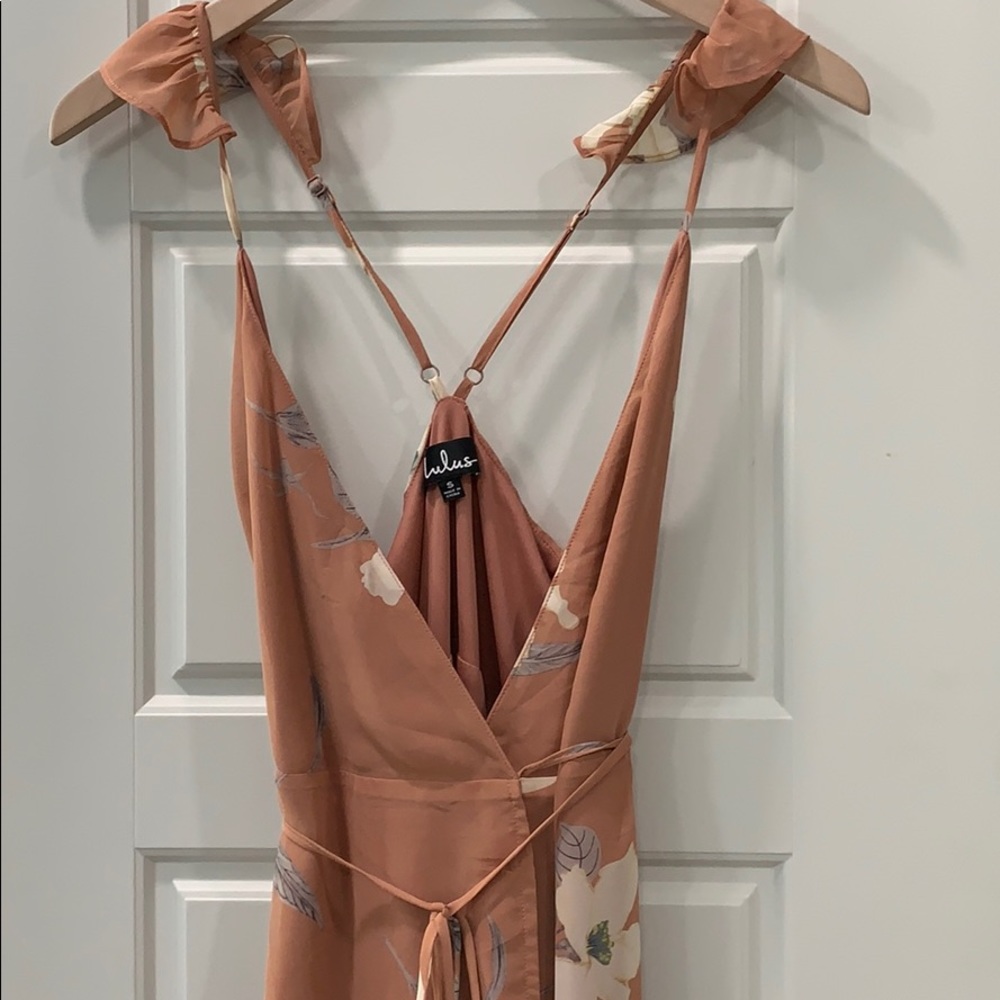 Lulus Hi-Low Wrap Dress